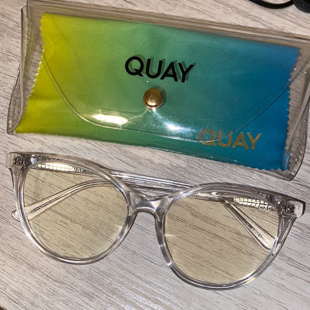 Quay Blue Light Glasses-Cateye